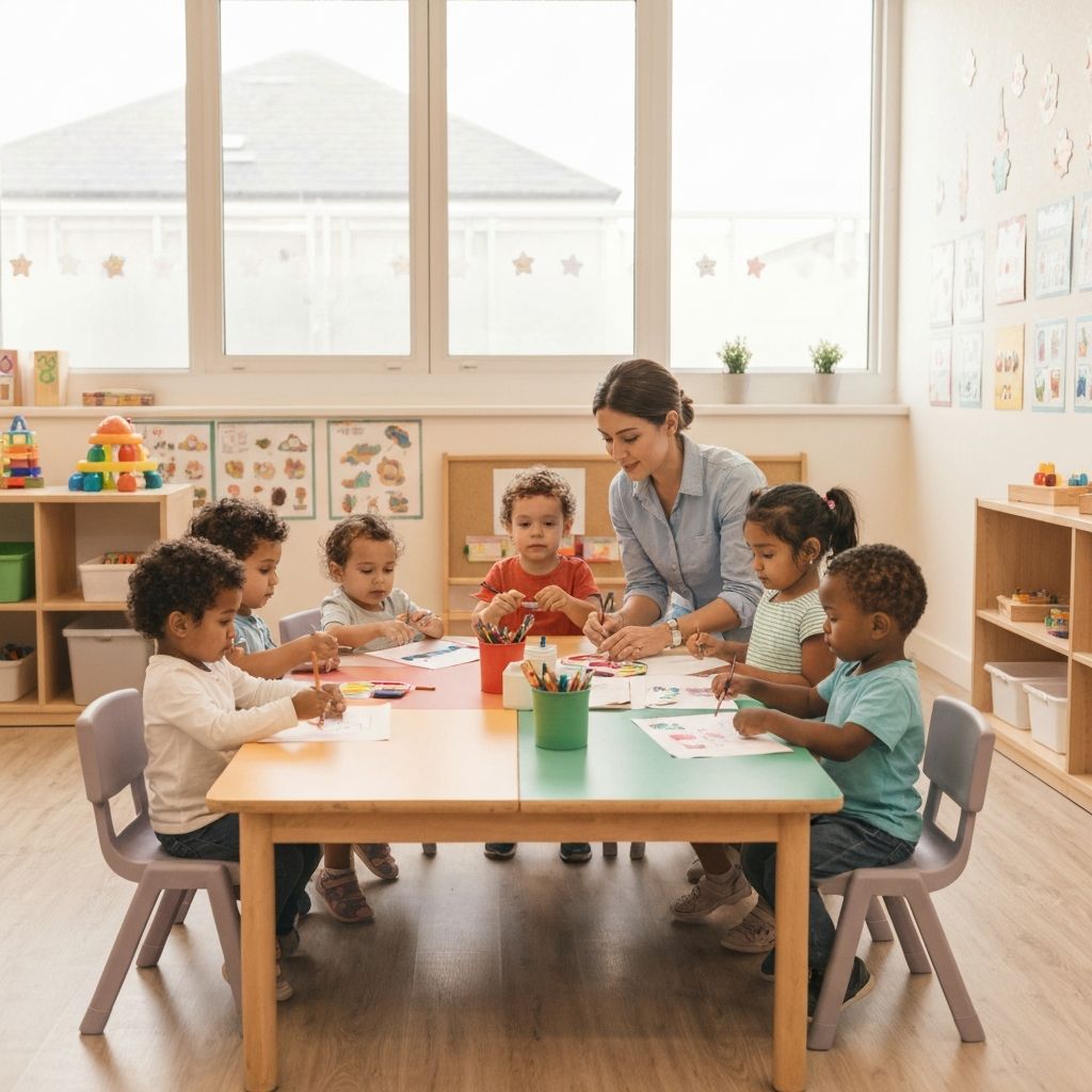 Children learning and playing at The Learning Space Academy
